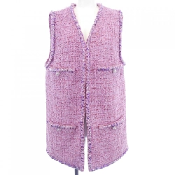 【Mã giảm giá】Chanel CHANEL Áo vest dài