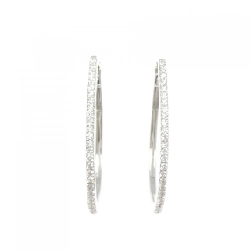 Bông tai kim cương K18WG 0.90CT - Hàng hiệu chính hãng 866500