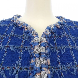 CHANEL P73947V65556 Áo khoác không cổ - Hàng hiệu Authentic 812273