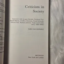 Imre Salusinszky - Criticism in Society 782817