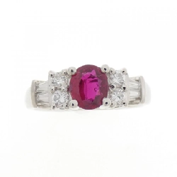 Nhẫn Ruby PT900 0.54CT 666123