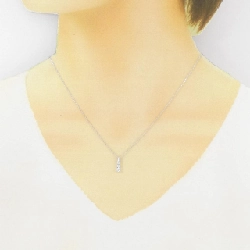 K18WG Dây chuyền kim cương 0.20CT - Hàng hiệu Chính hãng 862487