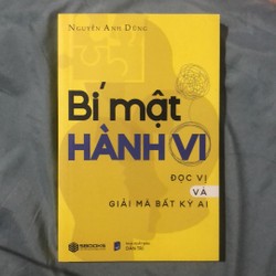 Bí mật Hành vi (đọc vị và giải mã bất kì ai) Sbook Nguyễn Anh Dũng 141523