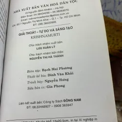 Giải Thoát Tự Do Và Sáng Tạo - Krishnamurti 927300