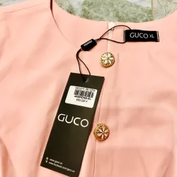 Đầm tiệc tiểu thư size XL hồng - GUCO 795852