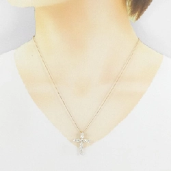 K18YG Dây chuyền kim cương 2.239CT E-F VS1-2 VG - Hàng hiệu Chính hãng 873563