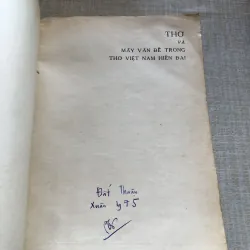 Thơ và mấy vấn đề trong thơ Việt Nam hiện đại 993463