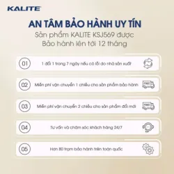 Máy ép chậm Kalite KSJ569 ép kiệt bã 99% không sinh nhiệt tích hợp làm kem 572353
