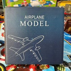 Mô hình máy bay bằng kim loại dài 18cm giao ngẫu nhiên Airplane model 299861