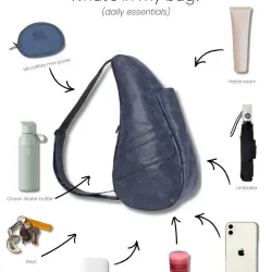 Túi nam 22*43*12 da thật đeo chéo 2hand 1006655