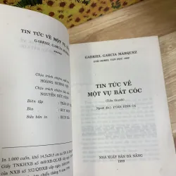 Tin Tức Về Một Vụ Bắt Cóc - Gabirel Garcia Marquez 925609