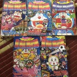 Truyện tranh Doremon - Đội quân Doremon- Combo 5c , thiếu tập 4 là full bộ