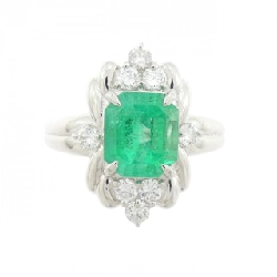 Nhẫn Emerald PT900 2.14CT 670028