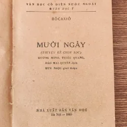 Truyện kể chọn lọc Ý thế kỷ 14: MƯỜI NGÀY (Giovanni Boccaccio) 727204