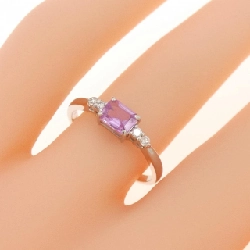 【Tái chế】Nhẫn Sapphire PT900 0.45CT 671108