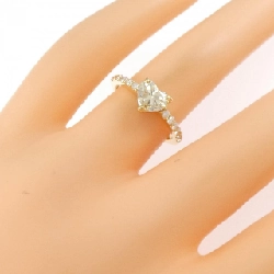 Nhẫn kim cương K18YG 1.017CT VLBY VS2 hình trái tim - Hàng hiệu chính hãng 874930