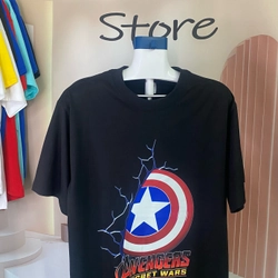 Áo Thun Oversize-Local Brand-Form rộng-full màu-new-In+Trơn 461100