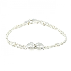 Tiffany 925 Vòng tay hình trái tim - Hàng hiệu Chính hãng 848296