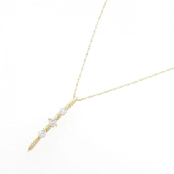 K18YG 2WAY Dây chuyền kim cương 0.30CT - Hàng hiệu Chính hãng 861381