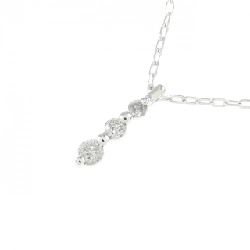 K18WG Dây chuyền kim cương 0.1CT - Hàng hiệu Chính hãng 862641