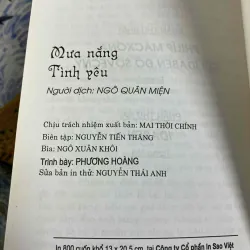 Mưa Nắng Tình Yêu - André Maurois 1022231
