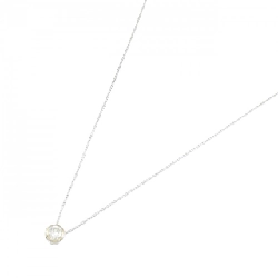 Dây chuyền kim cương Solitaire PT900/K18YG/PT850 0.333CT - Hàng hiệu Authentic 860124