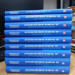 Lịch sử kháng chiến chống Mỹ - Bộ 9 tập bìa cứng xb 2025 762765