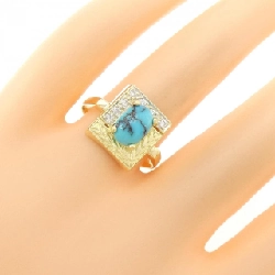 Nhẫn Turquoise 18KYG/18KWG 666126
