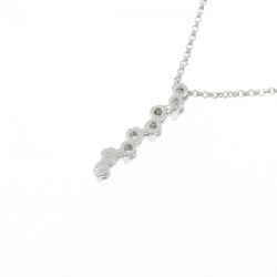 K18WG Dây chuyền kim cương - Hàng hiệu Chính hãng 860487