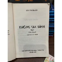 Không gia đình 1- Hector Malot NXB Văn hoá thông tin 695905