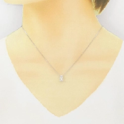 K18WG Dây chuyền kim cương 0.18CT - Hàng hiệu Chính hãng 859578