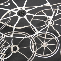 Khăn lụa Hermès COMPLICATION EQUESTRE Carre Embroidery 90cm 594148S - Hàng hiệu Chính hãng 624726