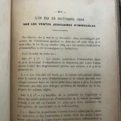 Procédure en Matière Civile Indigène – Paul Dufilho - sài gòn 1922 1023814