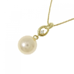 K18YG Ngọc trai Akoya Dây chuyền 7.1mm - Hàng hiệu Chính hãng 857808