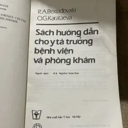 SÁCH HƯỚNG DẪN CHO Y TÁ TRƯỞNG VÀ PHÒNG KHÁM  798999