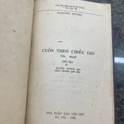 Cuốn theo chiều gió Margorit Mitchel bộ 4 quyển đóng bìa da 1988 715500