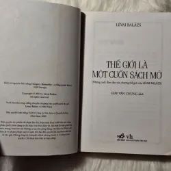 Lévai Balázs - Thế giới là một cuốn sách mở 779921