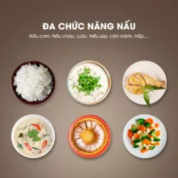 Nồi cơm điện Kalite KRC8018 chính hãng lòng gốm Ceramic chống dính, chống xước, mới 100% 572931