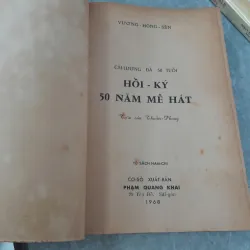 HỒI KÝ 50 NĂM MÊ HÁT - VƯƠNG HỒNG SỂN 746798