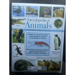 Encyclopedia of animals mới 90% sách tranh màu ngoại văn và thiếu nhi động vật HPB1605 SÁCH NGOẠI VĂN 351246