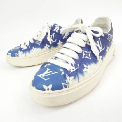 Giày sneaker Louis Vuitton LOUIS VUITTON vải canvas monogram bóng LV Escale Time Out - Hàng hiệu Authentic 828581