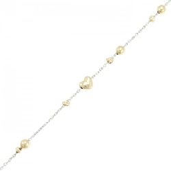 Vandome K18YG/PT850 Vòng chân - Hàng hiệu Authentic