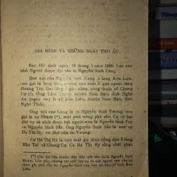 Những mẫu chuyện về thời niên thiếu của Bác Hồ  790209