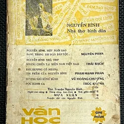NGUYỄN BÍNH - Tạp chí VĂN HỌC miền Nam trước 1975 996838