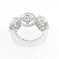 Nhẫn kim cương K18WG hoa 1.10CT 669843