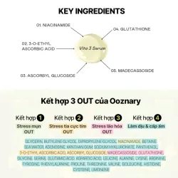 Serum Vita 3 Ooznary ( New 99% ) sáng da, mờ thâm làm dịu da 50ml 1025722