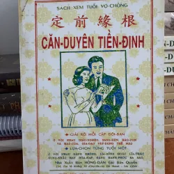 Sách - Căn Duyên Tiền Định - Sách Xem Tuổi Vợ Chồng