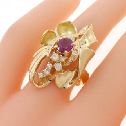 Nhẫn Ruby K18YG - Hàng hiệu Chính hãng 851193