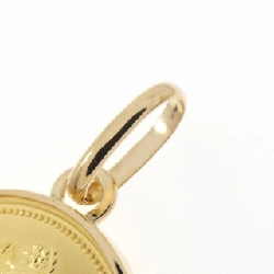 K18YG(枠) Đồng xu Mặt dây chuyền - Hàng hiệu Authentic 871387