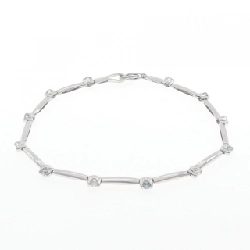 K18WG Vòng tay kim cương 0.37CT - Hàng hiệu Chính hãng 871522